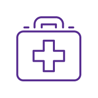 Medical bag icon