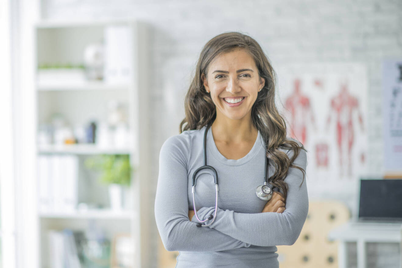 Portrait of a Female Doctor